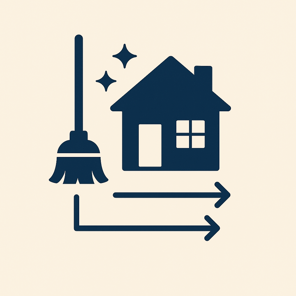 Move-in & Move-out Cleaning Service - Logo